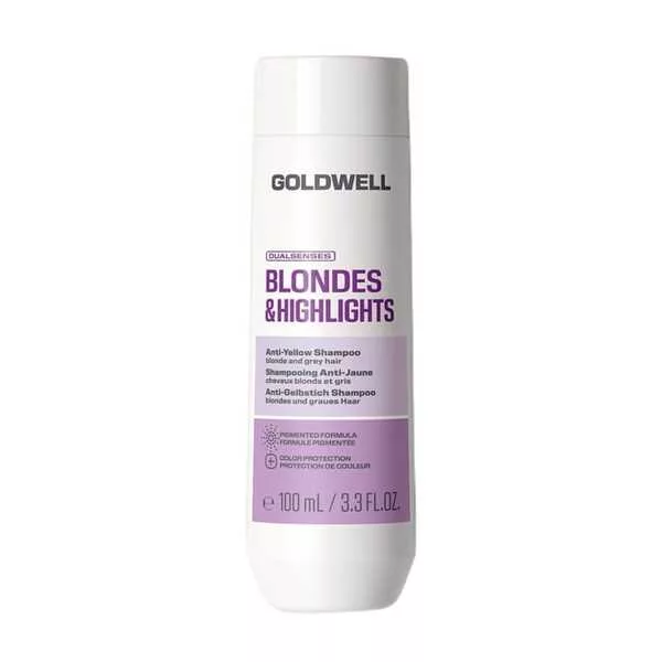 Goldwell Dualsenses Blondes & Highlights, szampon neutralizujący do włosów blond, 100ml