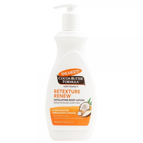 Palmers Cocoa Butter Formula, peelingujący balsam do ciała, 400ml