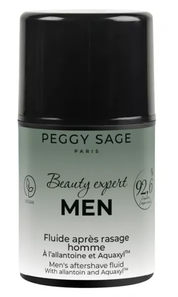 Peggy Sage Beauty Expert Men, płyn po goleniu dla mężczyzn z alantoina i aquaxyl, 50ml