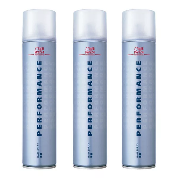 Wella Performance Extra Strong, lakier do włosów, bardzo mocny, wielopak, 3x500ml