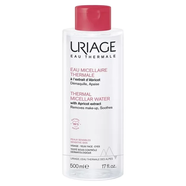 Uriage Thermal Micellar Water płyn micelarny z ekstraktem z moreli do skóry wrażliwej 500ml