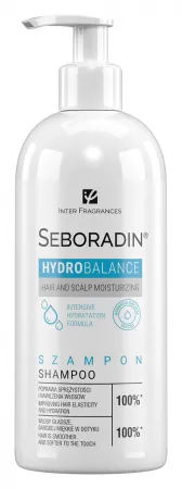 Seboradin Hydro Balance, szampon do intensywnego nawilżenia włosów, 400ml