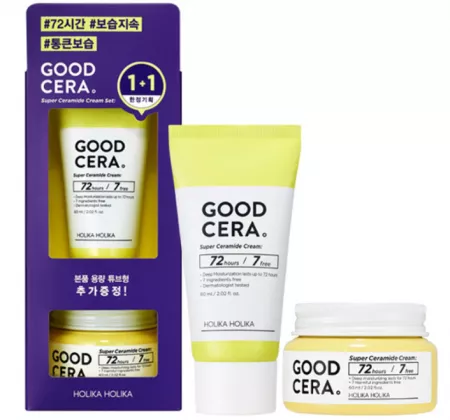 Holika Holika Good Cera, zestaw kremów do twarzy z ceramidami, 2x60ml