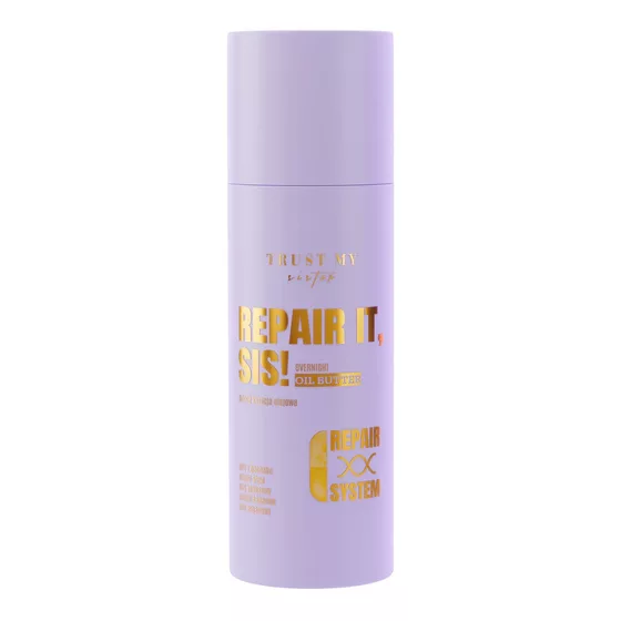 Trust My Sister Repair It Overnight Oil Butter, kuracja olejowa na noc do włosów, 100ml