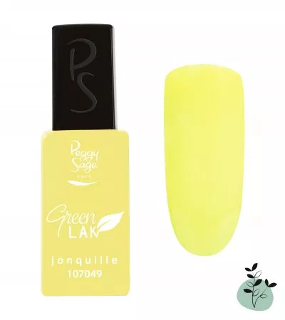 Peggy Sage Green Lak, lakier do paznokci utwardzany lampą UV/LED, 10ml, jonquille