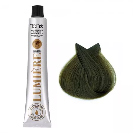 Tahe Lumiere Express, farba do włosów z keratyną i olejkiem arganowym, koloryzacja trwała, 6.3, 100ml