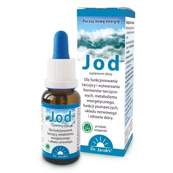 Dr Jacobs Jod suplement diety w kroplach 20ml