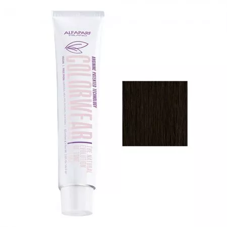 Alfaparf Milano Color Wear, krem koloryzujący bez amoniaku, 4, 60ml