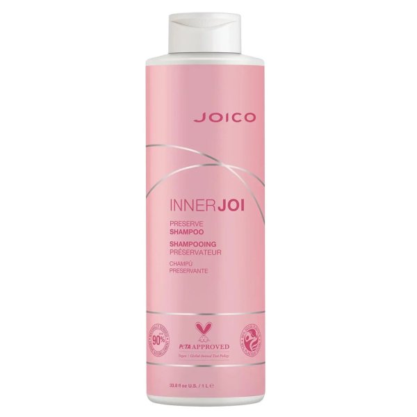 Joico InnerJoi Preserve Shampoo, szampon chroniący kolor do włosów farbowanych, 1000ml