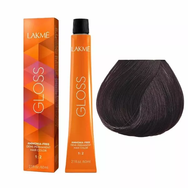 Lakme Gloss, farba do koloryzacji ton w ton, 3/22, 60ml