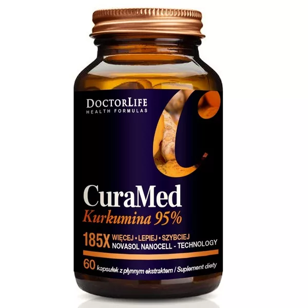 Doctor Life CuraMed NanoCell kurkumina micelizowana 720mg suplement diety 60 kapsułek
