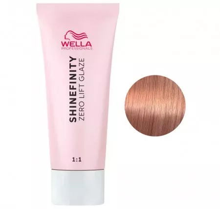 Wella Shinefinity Zero Lift Glaze, farba półtrwała do włosów, 07/34 red, 60ml