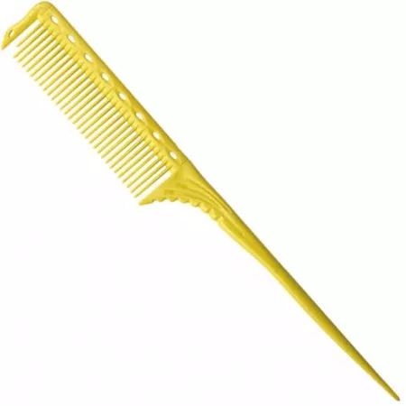 Y.S. Park, grzebień ze szpikulcem, model 185, żółty