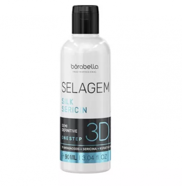 Borabella Selagem Silk 3D, nanoplastia, kuracja do włosów, 90ml