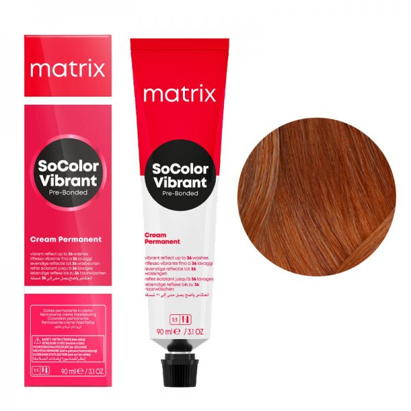 Matrix SoColor Vibrant, farba do włosów z technologią Pre-Bonded, 8CC, 90ml