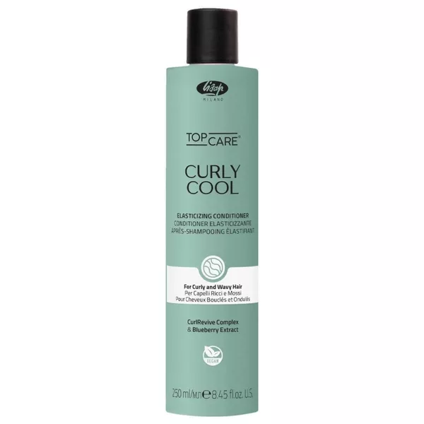 Lisap Top Care Curly Cool, nawilżająca odżywka do włosów kręconych, 250ml