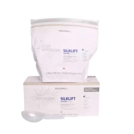 Goldwell Lightdimensions, silklift control pearl, rozjaśniacz z kontrolą tonowania-poziomy 6-8, 500g