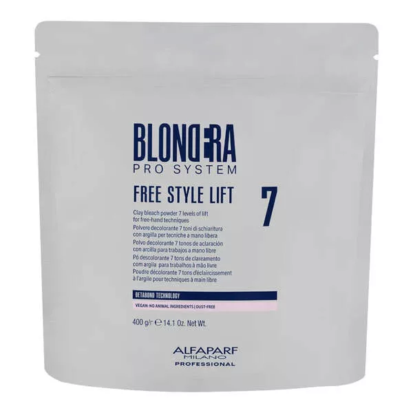 Alfaparf Milano Blondera Free Style Lift, rozjaśniacz do włosów, 400g