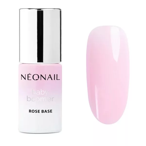 Neonail Baby Boomer Rose Base, baza hybrydowa, 7.2ml