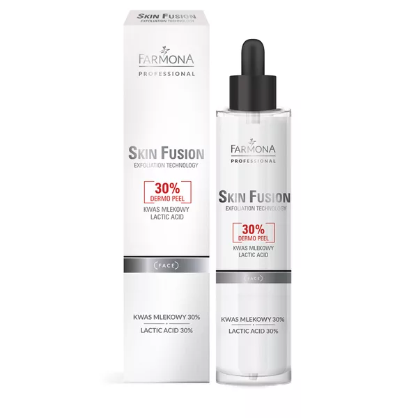 Farmona Professional Skin Fusion, peeling chemiczny do twarzy, kwas mlekowy 30%, 50ml