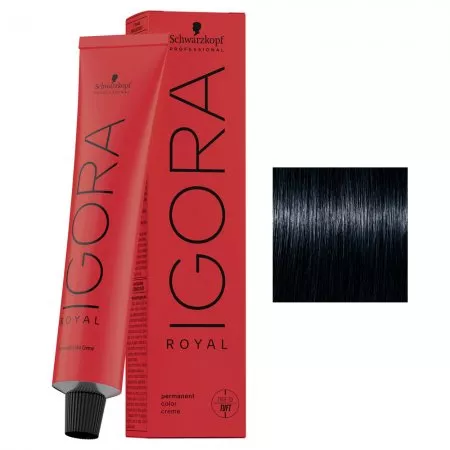 Schwarzkopf Igora Royal, profesjonalna farba do włosów, 1-1, 60ml