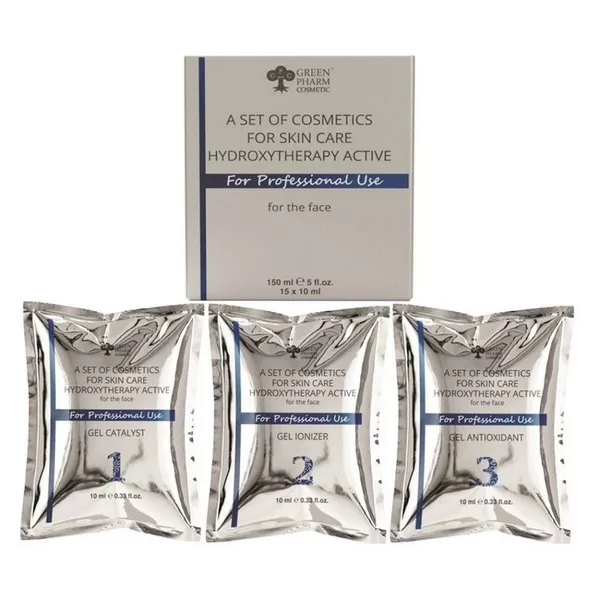 Green Pharm Cosmetic Hydroxytherapy Active zestaw kosmetyczny do pielęgnacji skóry 150ml