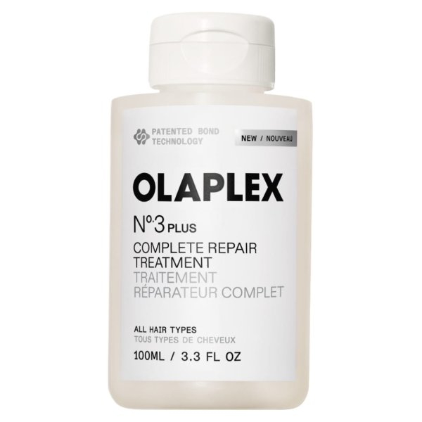 Olaplex No.3PLUS Complete Repair Treatment, trzyminutowa kuracja odbudowująca do włosów zniszczonych, 100ml