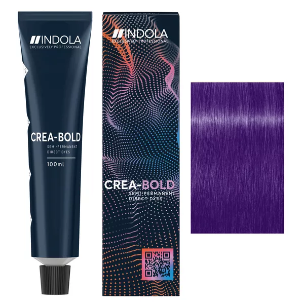 Indola Crea Bold, farba do włosów półtrwała, Deep Purple, 100ml