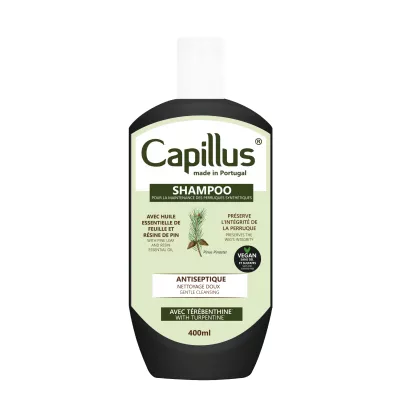 Capillus Wig Care, szampon do peruk, włosy syntetyczne, 400ml, ref.CLIWC3