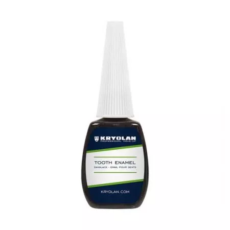 Kryolan Tooth Enamel, lakier do zębów, 12ml, Black