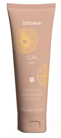 Echosline Curl, maska do włosów kręconych i falowanych, 300ml