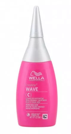 Wella Creatine+ Wave, płyn do trwałej ondulacji, Włosy uwrażliwione, 75ml