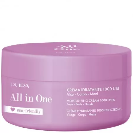 Pupa All in One, nawilżający krem do twarzy, ciała i dłoni, 350ml