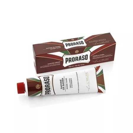 Proraso, odżywiający krem do golenia dla skóry wrażliwej, 150ml