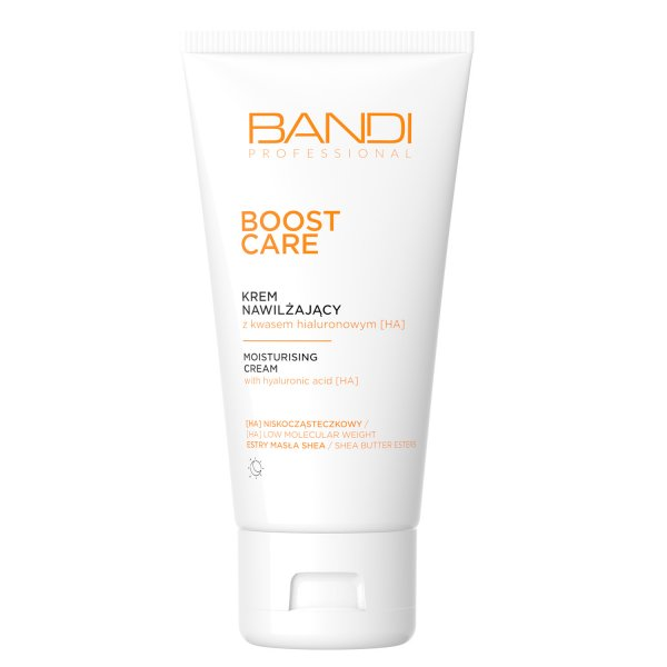 Bandi Boost Care, krem nawilżający z kwasem hialuronowym (HA), 50ml