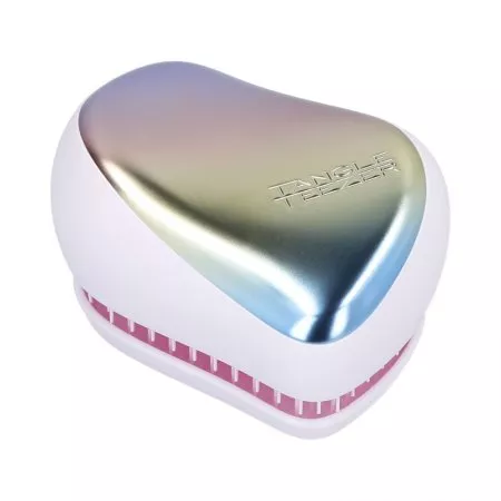Tangle Teezer Compact Matte Pearlescent Chrome, szczotka do włosów