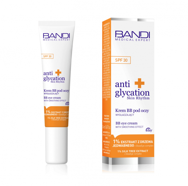 Bandi Medical Expert anti glycation skin rhythm, krem BB pod oczy wygładzający, 14ml