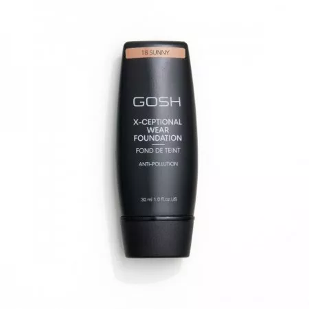Gosh X-ceptional Wear, podkład pod makijaż, 35ml, 18 Sunny
