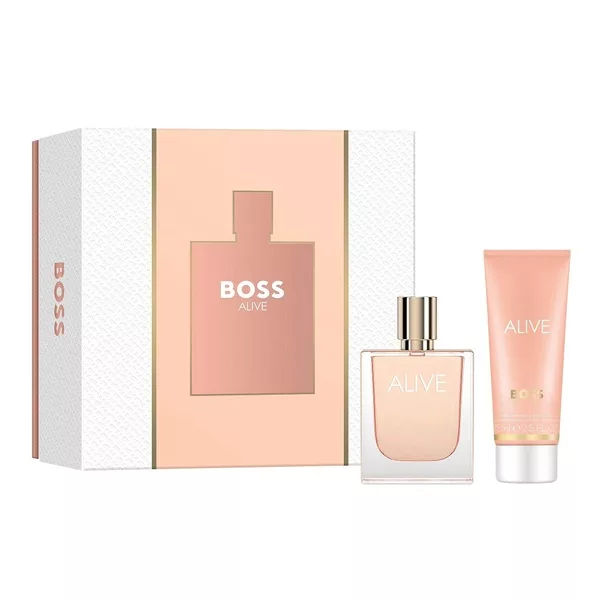 Hugo Boss Alive zestaw prezentowy dla kobiet woda perfumowana 50ml + balsam do ciała 75ml