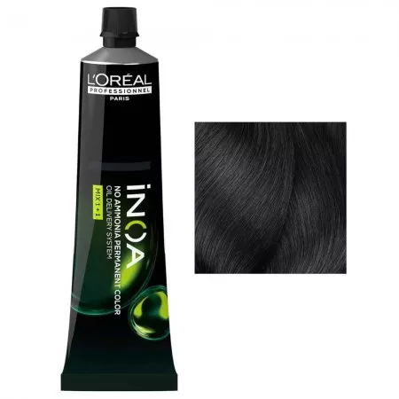 Loreal Inoa, farba do włosów w kremie bez amoniaku, 3, 60g