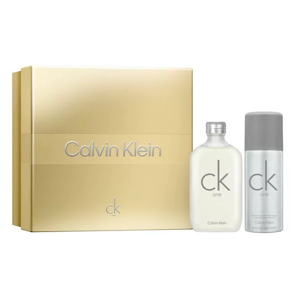 Calvin Klein CK One zestaw woda toaletowa spray 100ml + dezodorant spray 150ml (U)