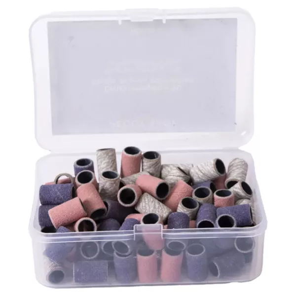 Peggy Sage Mandrele, zestaw mix gradacji 100/150/240, 90 szt., ref. 143038