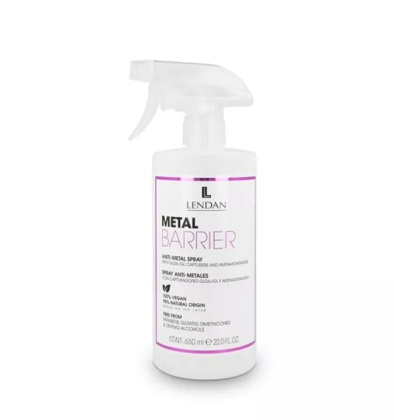 Lendan Metal Barrier, spray ochronny do zabiegów farbowania oraz rozjaśniania, 650ml