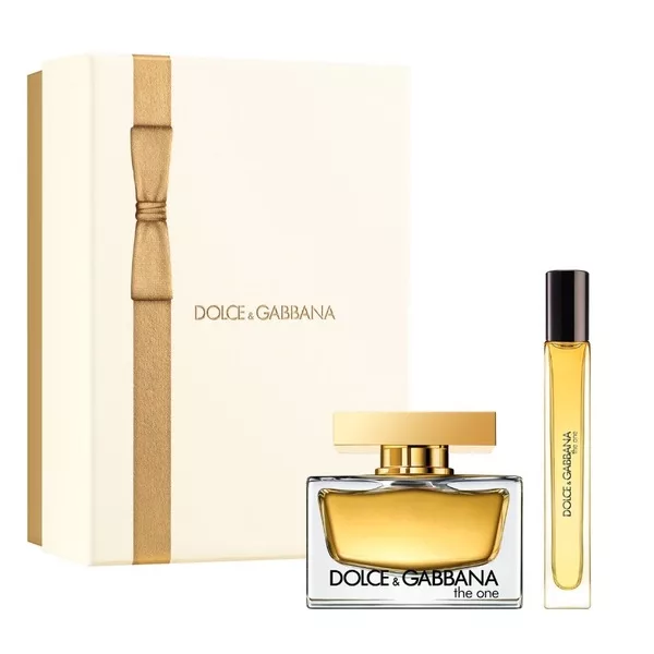 Dolce & Gabbana The One Woman zestaw woda perfumowana spray 75ml + miniatura wody perfumowanej 10ml (W)