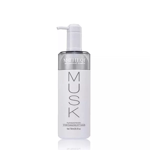 Mocheqi Musk Anti Dandruff Shampoo, szampon przeciwłupieżowy, 738ml