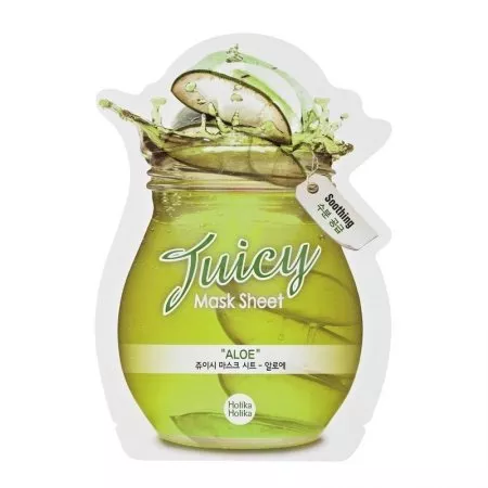 Holika Holika Aloe Juicy, aloesowa maska w płachcie