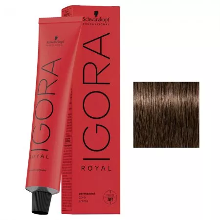 Schwarzkopf Igora Royal, profesjonalna farba do włosów, 5-6, 60ml