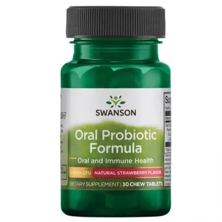 Swanson Probiotyczna formuła do jamy ustnej tabletki do ssania