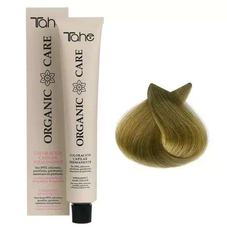 Tahe Organic Care, organiczna farba do włosów bez amoniaku, 8.31, 100ml