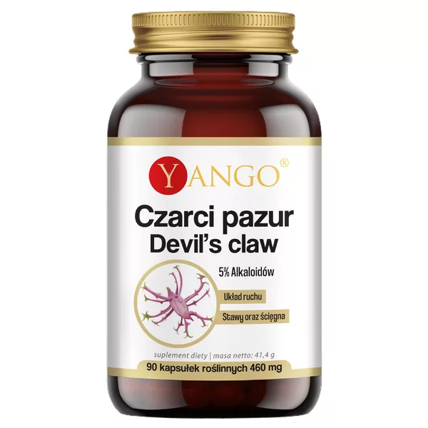 Yango Czarci pazur devil's claw suplement diety 90 kapsułek